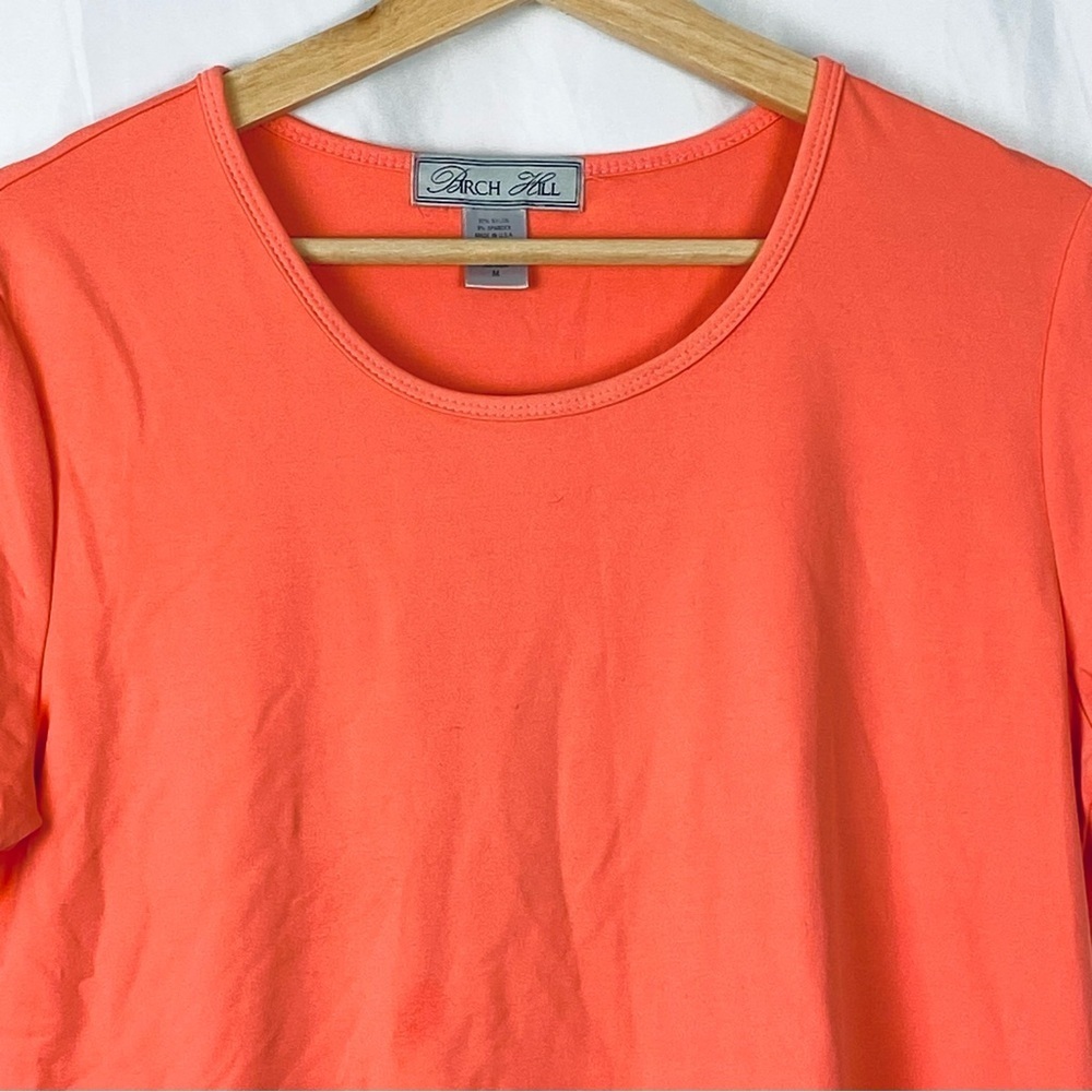 Birch Hill Women’s Coral Pink T-Shirt Medium - Picture 2 of 15